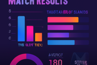 Statistik esport dengan grafik menunjukkan analisis match dan performa pemain